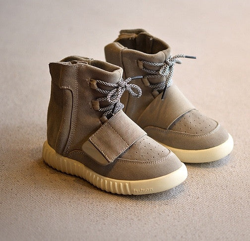 FFYK Collection high top sneakers Grey (size 26-37)