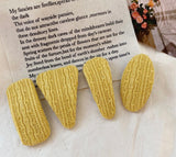 FW19 Knit hair clips