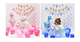 Happy first birthday package party decoration