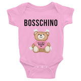 BOSSCHINO Pink Infant Bodysuit