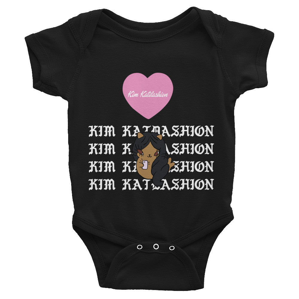 Kim Katdashian Selfie Infant short sleeve one-piece