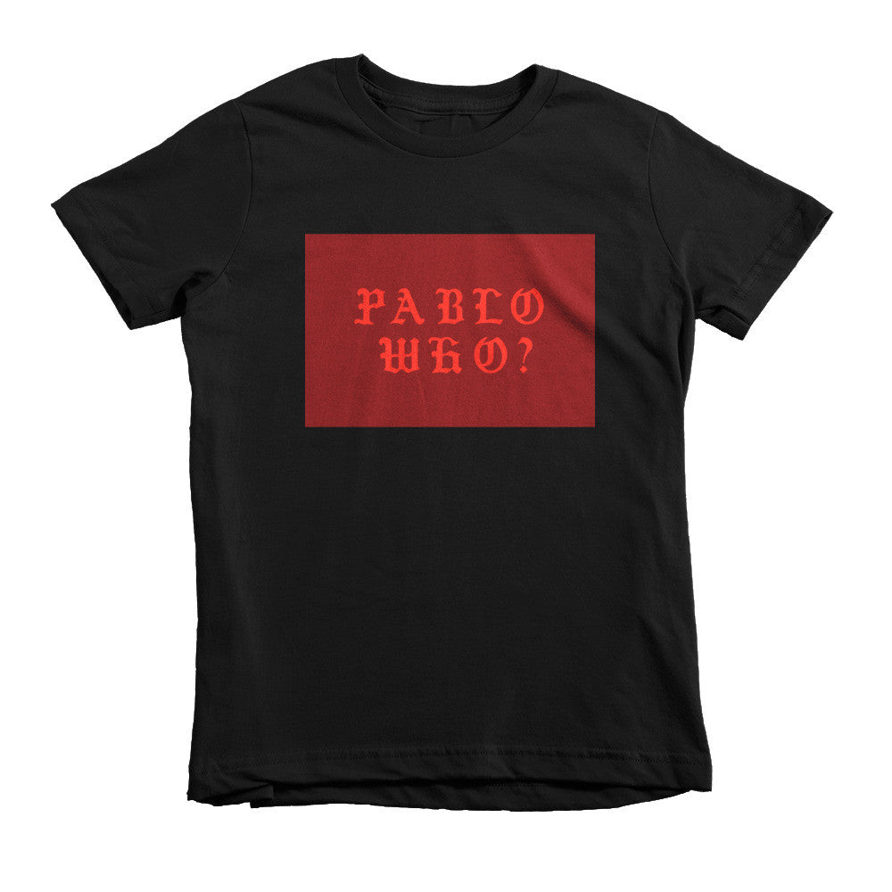 Pablo WHO ? Short sleeve kids t-shirt