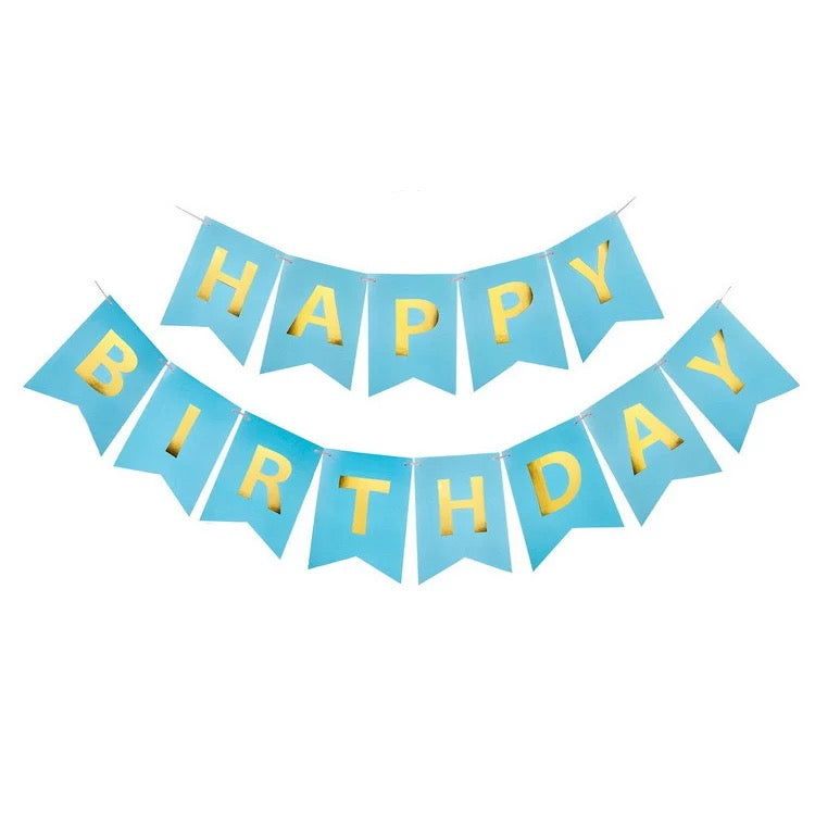 Happy birthday garland set backdrop party decoration – Fashion for Your Kids