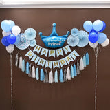 Happy birthday garland set backdrop party decoration