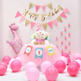 Happy first birthday package party decoration