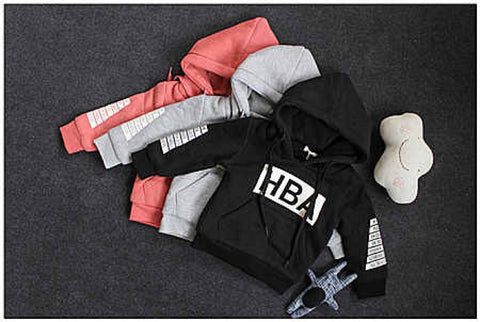 H-B-A kids unisex hoodie
