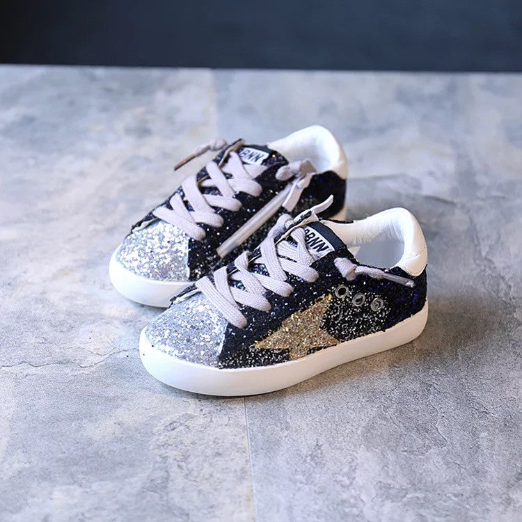 Star girl glitter sneakers online