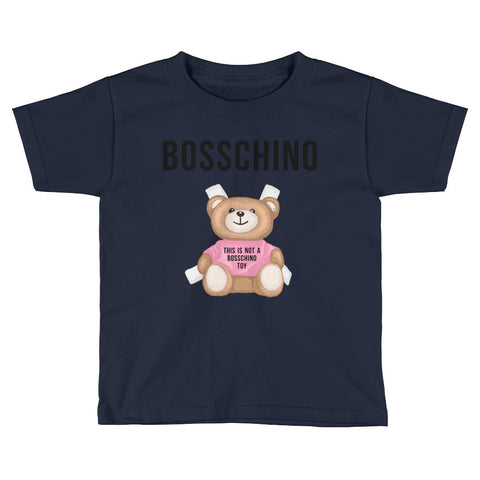 BOSSCHINO Pink Kids Short Sleeve T-Shirt