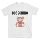BOSSCHINO Pink Short-Sleeve Unisex T-Shirt (adult)