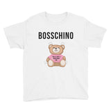 BOSSCHINO Pink Youth Short Sleeve T-Shirt